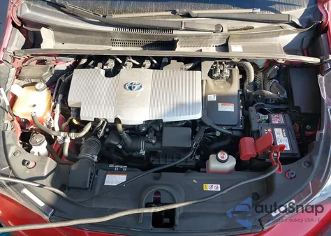 2017 Toyota Prius Two z USA, uszkodzony, nr VIN JTDKBRFU9H3565889